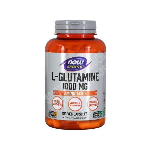 NOW Sports - L-Glutamine - 1000 mg - 120 vcaps