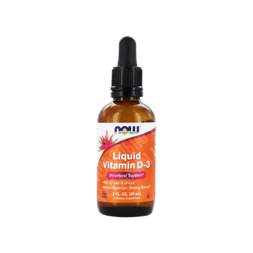 NOW - Liquid Vitamin D3 - 59 ml