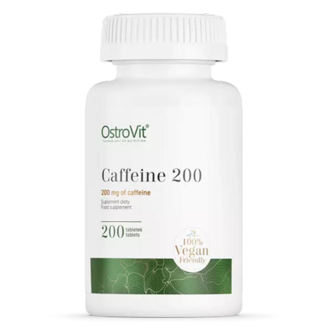ოსტროვიტი - კოფეინი - 200 ტაბ / OstroVit - Caffeine - 200 tabs