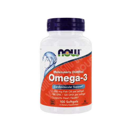NOW - Omega 3 1000 mg - 100 sgels