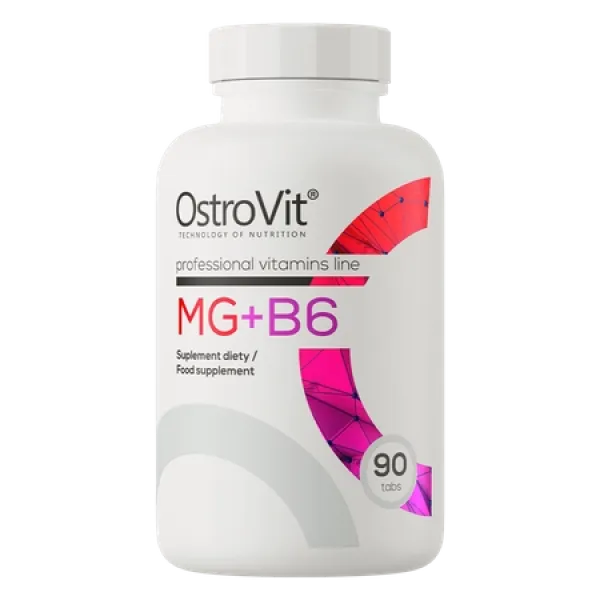 OstroVit - Magnium + Vitamin B6 (MG+B6) - 90 tabs