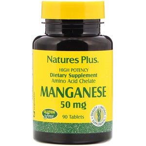 Manganese 50 mg - 90 tablets