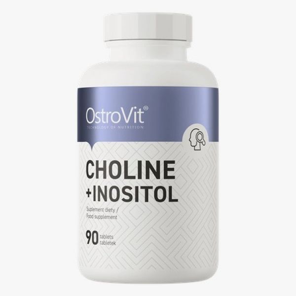 ოსტროვიტი - ქოლინი + ინოსიტოლი - 90 ტაბ / OstroVit - Choline + Inositol - 90 tabs