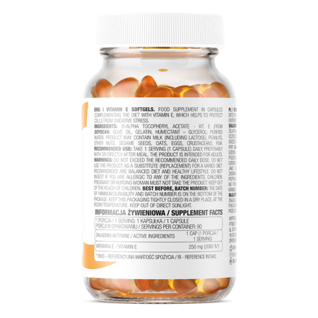 OstroVit - Vitamin E - 90 caps