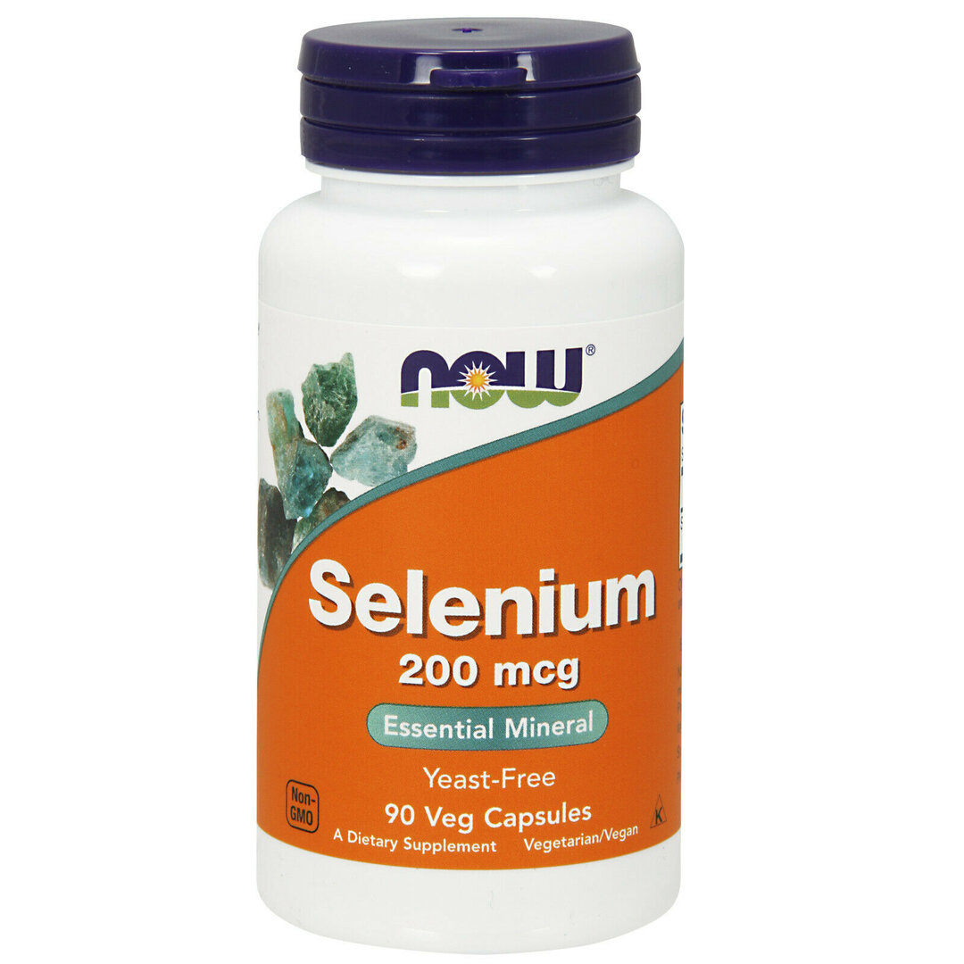 NOW - Selenium 200 mcg - 90 vcaps