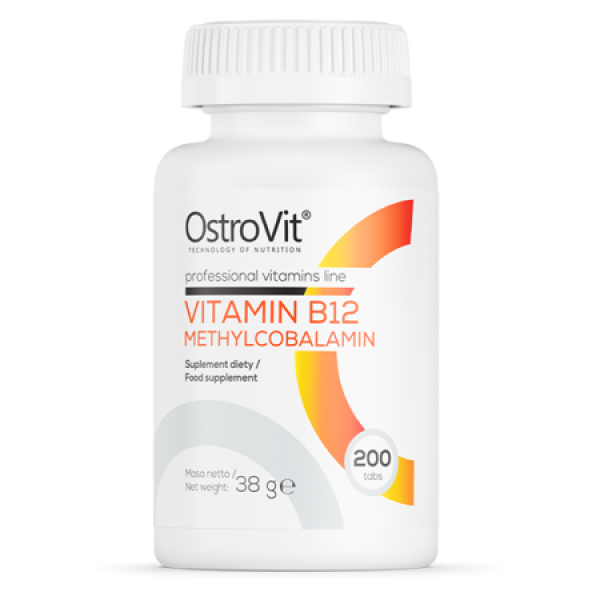 OstroVit - Vitamin B12 Methylocobalamin - 200 tabs