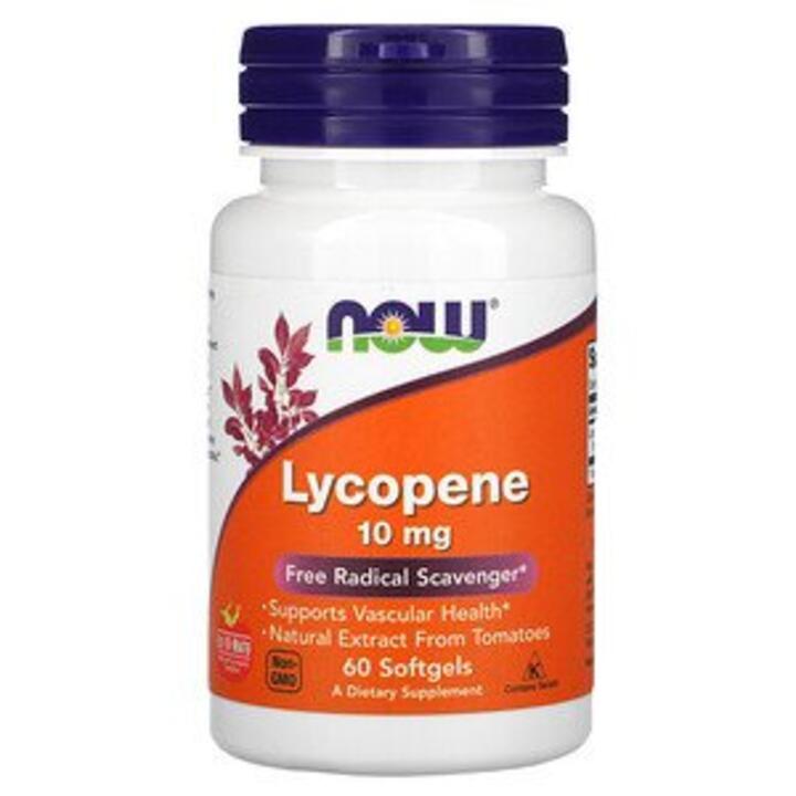 NOW - Lycopene 10 mg - 60 Softgels