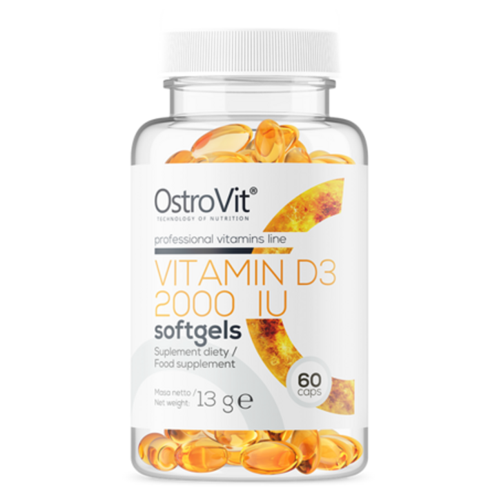 OstroVit - Vitamin D3 2000 iu - 60 caps