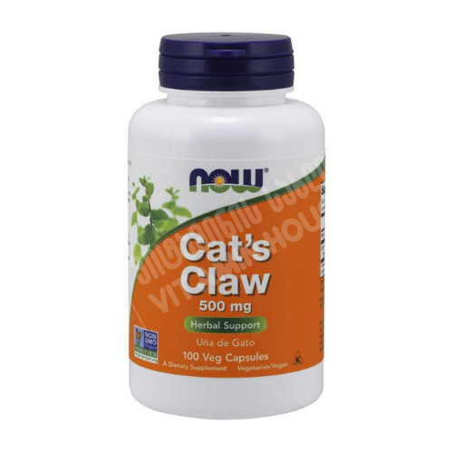 NOW - Cats Claw 500 mg - 100 vcaps